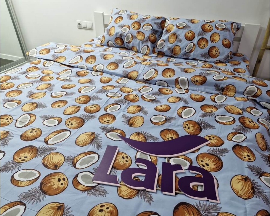 Постельное белье LARA бязь d11294d двуспальное