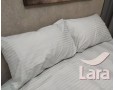 Постельное белье LARA сатин-страйп Nimbus cloud d13151d двуспальное
