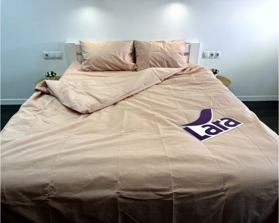 Постельное белье LARA бязь d11066e2 Pudra2 евро