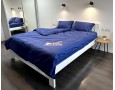 Постільна білизна LARA бязь d11070s2 Blue сімейна