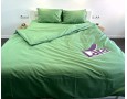Постільна білизна LARA бязь d11280d Mineralgreen двоспальна