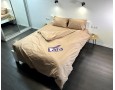 Постельное белье LARA бязь-страйп Chocolat d11270s семейное