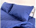 Постельное белье LARA бязь-страйп Dark Blue d11298e евро