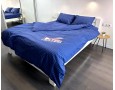 Постельное белье LARA бязь-страйп Dark Blue d11298e евро