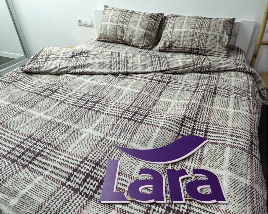 Постельное белье LARA бязь d11309d двуспальное