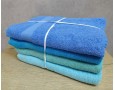 Набір турецьких махрових рушників 4 штуки Lorine soft colors Mavi 70х140