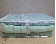 Набор турецких махровых полотенец 3 шт Gulcan Lu Armullu Green 70х140