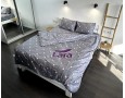 Постельное белье LARA сатин d13158d двуспальное
