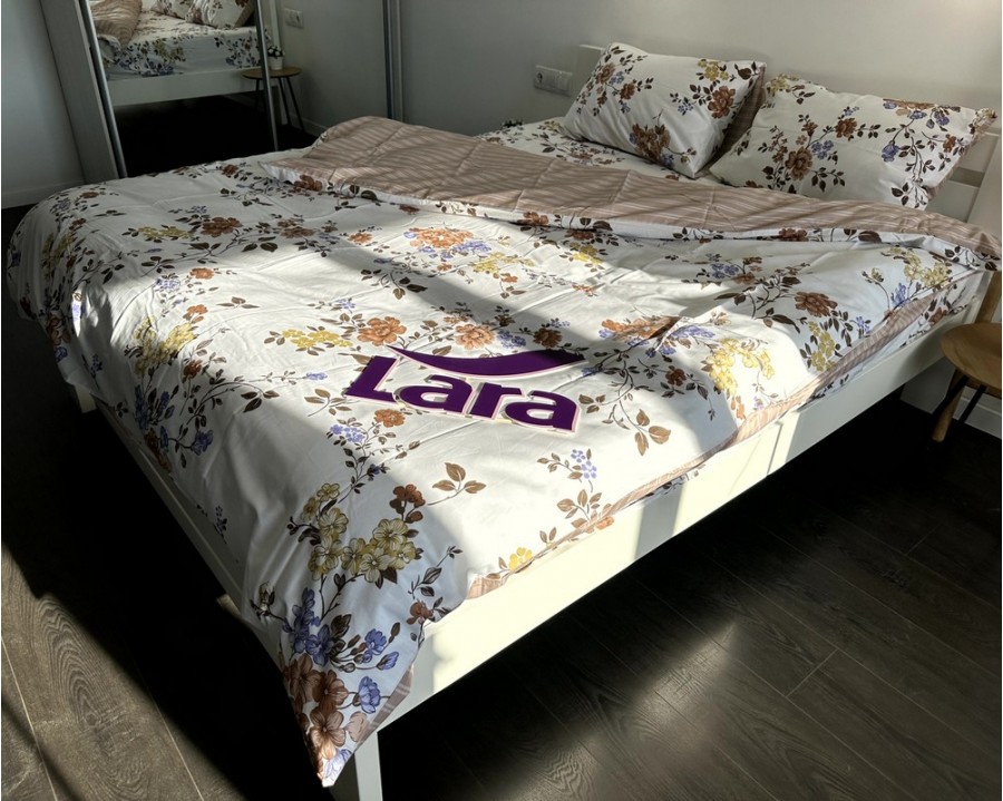 Постельное белье LARA сатин d13167s семейное