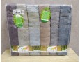 Набор турецких махровых бамбуковых полотенец 70х140 Cestepe 6 штук Bamboo Aymira