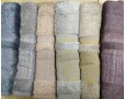 Набор турецких махровых бамбуковых полотенец 50х90 Cestepe 6 штук Bamboo Aymira