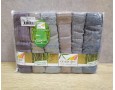 Набор турецких махровых бамбуковых полотенец 50х90 Cestepe 6 штук Bamboo Aymira