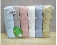Набор турецких махровых бамбуковых полотенец 50х90 Cestepe 6 штук Bamboo Royal