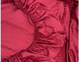 Постельное белье LARA d13225e180 red сатин-страйп LUX с простынью на резинке 180х200х25 евро