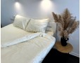 Постельное белье LARA d13176s beige сатин-страйп LUX семейное