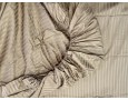Постельное белье LARA d13204e160 natural сатин-страйп LUX с простынью на резинке 160х200х25 евро