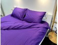 Постельное белье LARA d13226s violet сатин-страйп LUX семейное