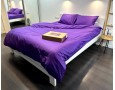 Постельное белье LARA d13226s violet сатин-страйп LUX семейное