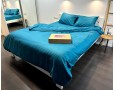 Постільна білизна LARA d13227р turquoise сатин-страйп LUX полуторна