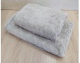 Набор махровых полотенец турецких Gulcan 50х90+70х140  Jacquard Cotton Lux Motif Acik Beige