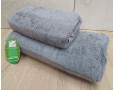 Набор бамбуковых махровых полотенец турецких Cestepe 50х90+70х140  Bamboo Sarev Light Gray