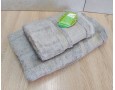 Набор бамбуковых махровых полотенец турецких Cestepe 50х90+70х140  Bamboo Aymira Acik Bej