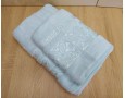Набор бамбуковых махровых полотенец турецких Cestepe 50х90+70х140  Bamboo Royal light blue