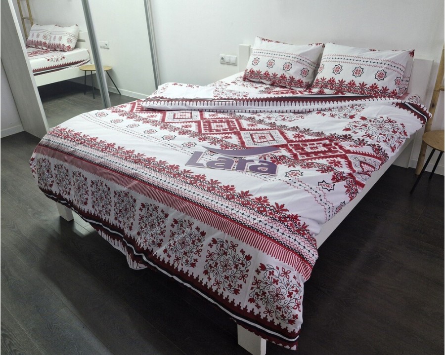Постельное белье LARA бязь d11342d двуспальное