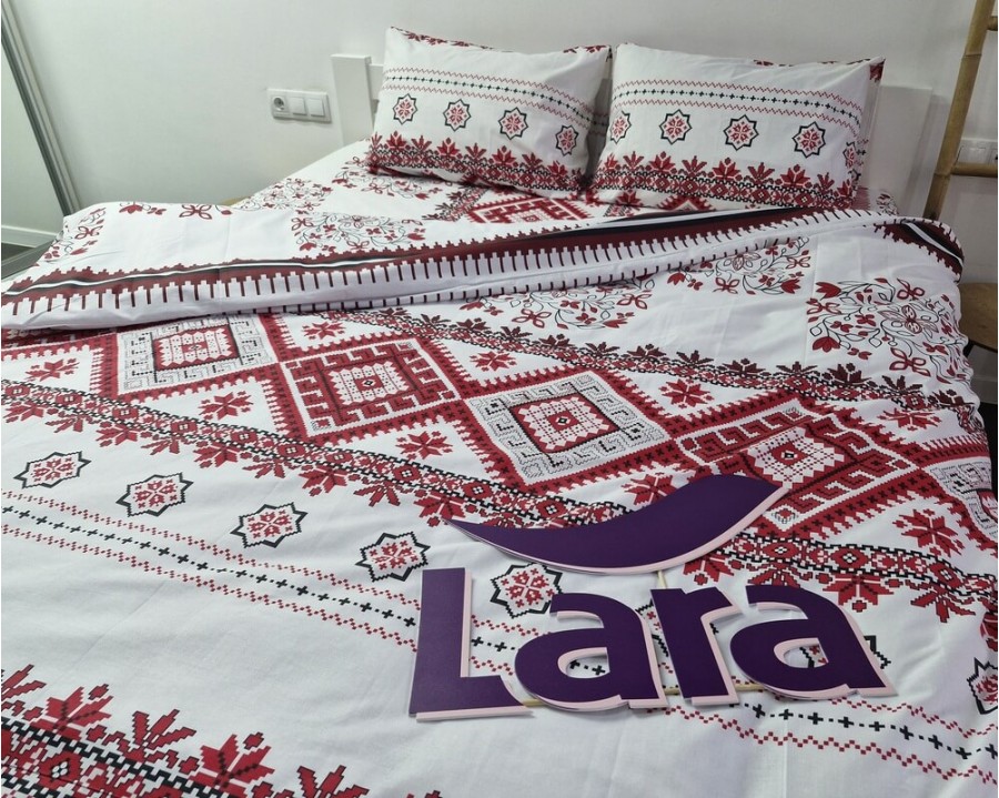 Постельное белье LARA бязь d11342d двуспальное
