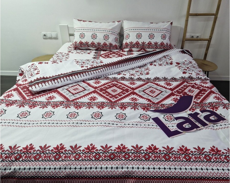 Постельное белье LARA бязь d11342d двуспальное