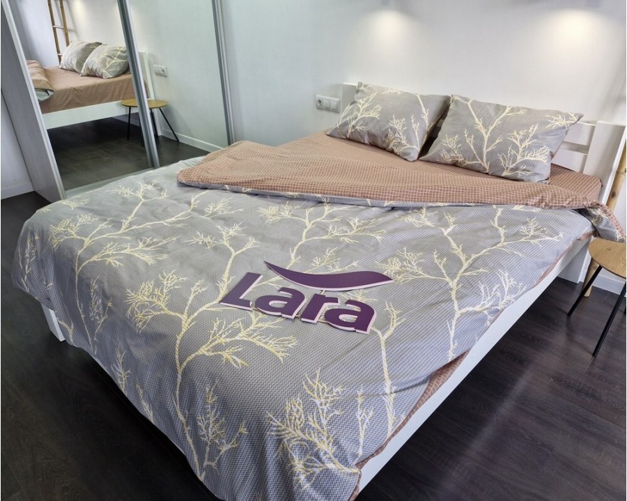 Постельное белье LARA бязь d11344d двуспальное