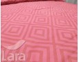 Постельное белье LARA бязь d11185s Ромб Red семейное