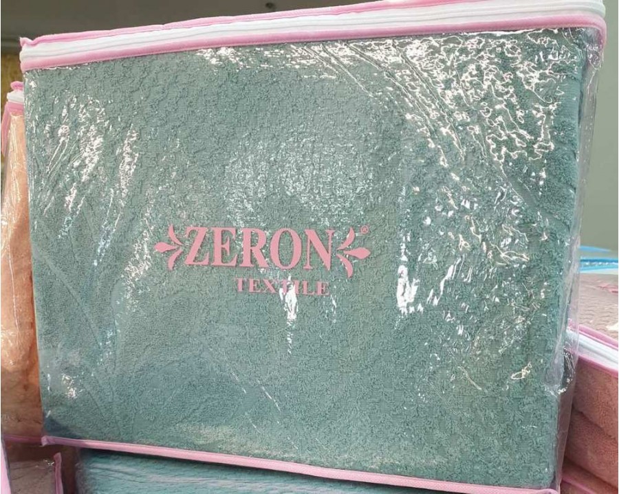 Махровая простынь-покрывало Zeron Turkey 150х220 Bawer Turkiaz