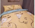 Постельное белье LARA сатин d13088s семейное