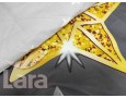 Постельное белье LARA ранфорс d12017p полуторное 2 наволочки в комплекте