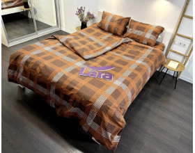 Постельное белье LARA бязь d11340d двуспальное