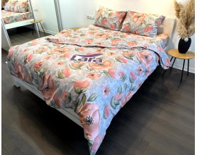 Постельное белье LARA бязь d11331p полуторное
