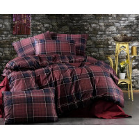Постельное белье LARA бязь d11349d двуспальное 180х220 см