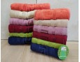 Набор турецких махровых полотенец Cestepe 50х90 6 штук + 70х140 6 штук Bamboo Grek Dark