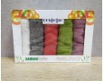 Набор бамбуковых кухонных турецких полотенец из 5 штук Cestepe Premium Bamboo 30х50